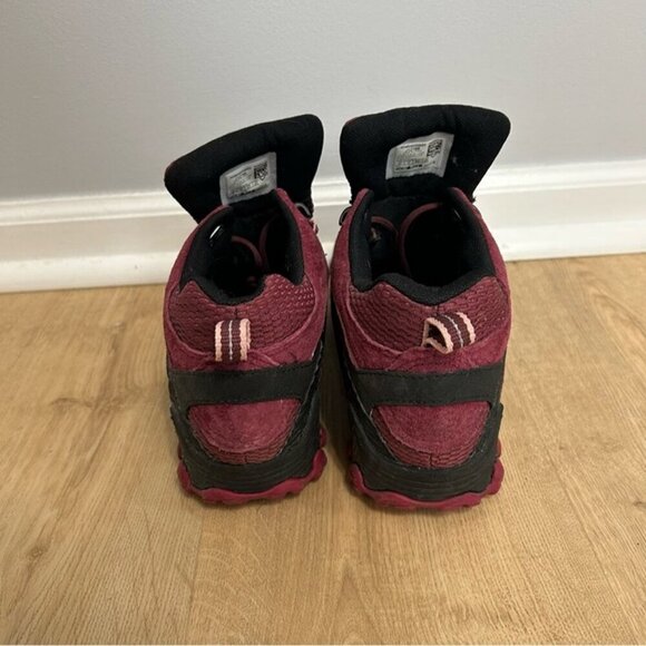 Merrell Chameleon 7 Limit Mid Waterproof Maroon Red Outdoor Hiking Boots 9.5 - Picture 4 of 7